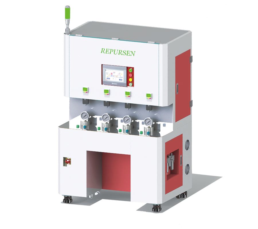 全自动压力表侧漏机-四工位